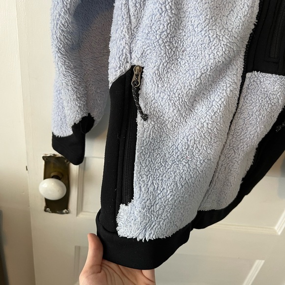 Mountain Hardwear Fleece Jacket Lavender/Arctic Blue Color - Picture 4 of 9